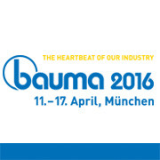 11. – 17. April, Bauma 2016, München (DE), Stand C4.336