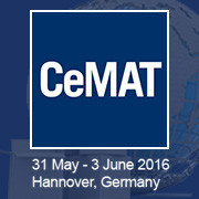 31. Mai – 3. Juni, CeMAT 2016, Hannover (DE), Stand 26 G21
